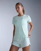 2XU Aero Mesh Tee Womens Mint Dust