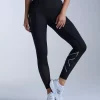 2XU Aero Mesh Hi-Rise Compression Tights Womens Black