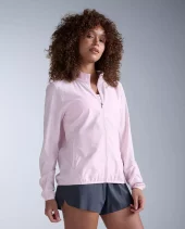 2XU Aero Jacket Womens Pink Frost