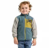 Didriksons Anten Kids Fullzip Factory Blue