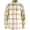 Fjellreven Övik Lite Flannel Shirt M Chalk White-Fossil