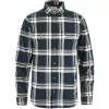 Fjellreven Övik Lite Flannel Shirt M Dark Navy-Chalk White