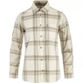 Fjellreven Övik Lite Flannel Shirt W Chalk White-Fossil