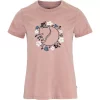 Fjellreven Fjällblomster Fox T-shirt W Chalk Rose