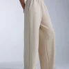 2XU Wonderluxe Sand Washed Wide Leg Pants Mojave Desert/White