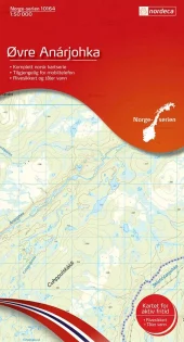 Øvre Anarjohka 1:50 000