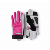 Hestra Bike Guard Jr. Long - 5 finger Neon pink