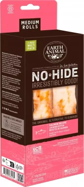 No-Hide Salmon Chew Medium 2stk