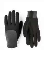 Hestra Sprint Long - 5 finger Black/Dark grey