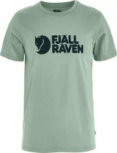 Fjällräven Logo T-shirt Men Misty Green