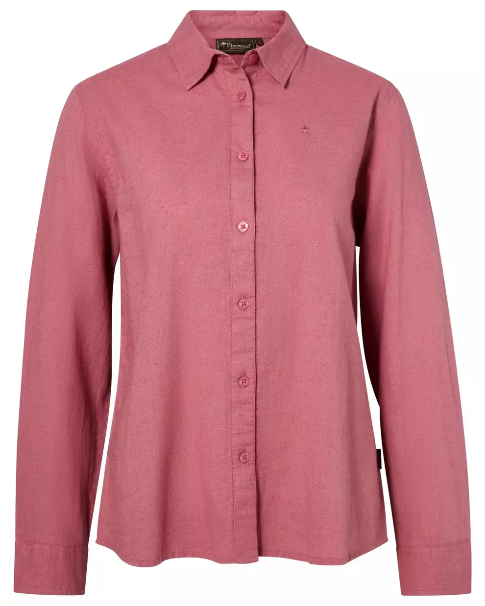 Pinewood Värnamo InsectSafe Hemp mix L/S Shirt W Dusty Pink