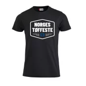 Norges Tøffeste T-shirt Svart
