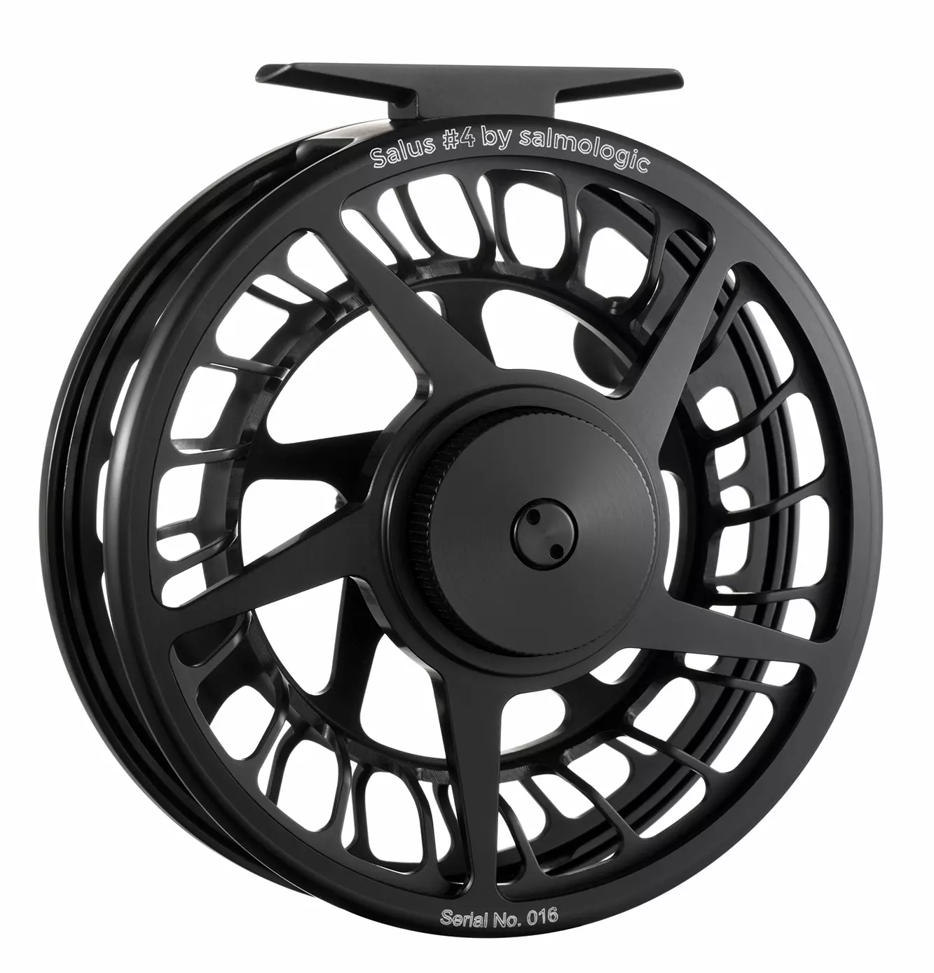 Salmologic Salus Reel No. 4 Black 28-38g/432-586 gr