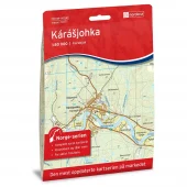 Karasjohka 1:50 000