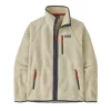 Patagonia Men Retro Pile Jkt Pelican w/Smolder Blue