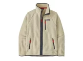 Patagonia Men Retro Pile Jkt Pelican w/Smolder Blue