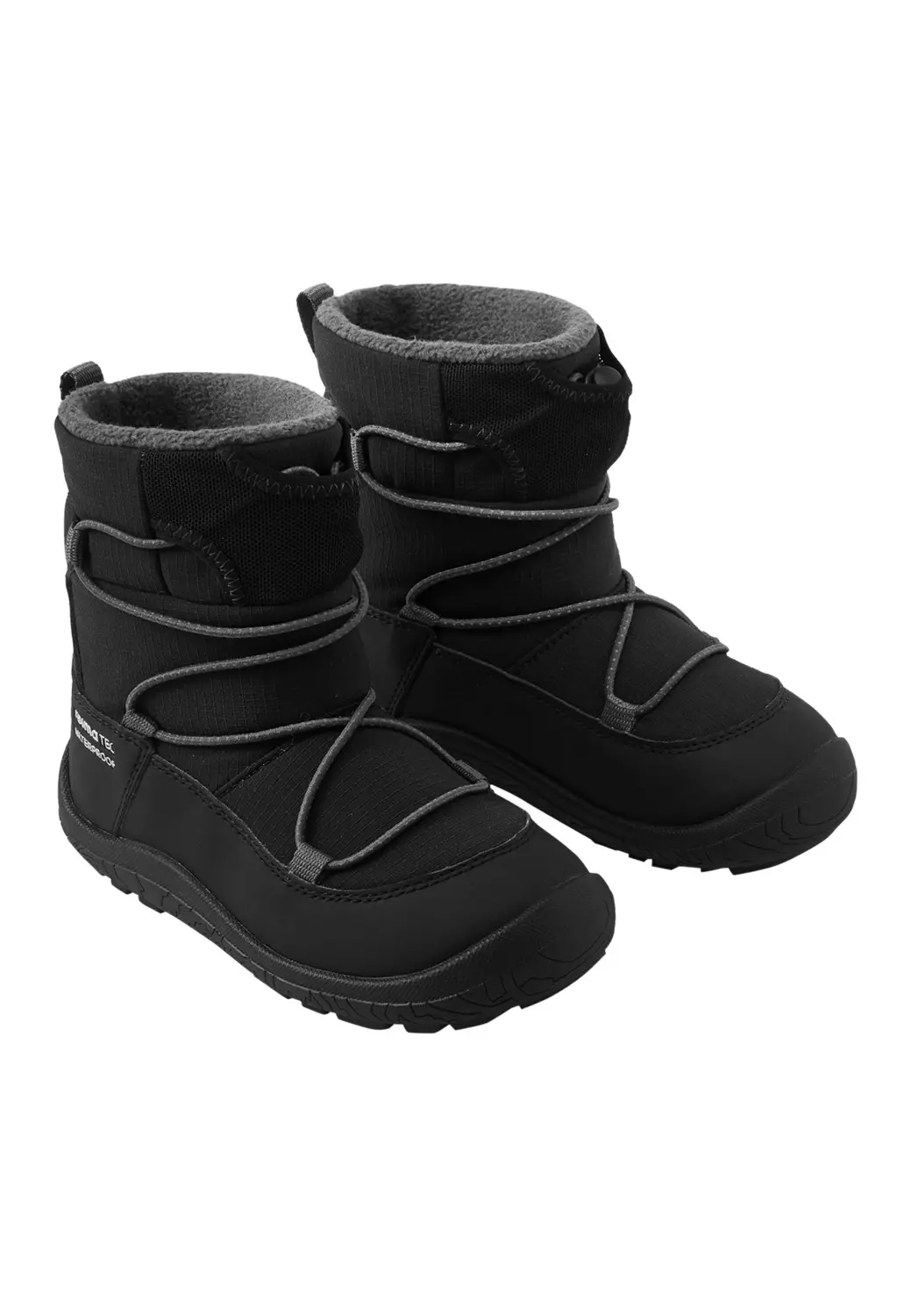 ReimaTec Barefoot winter Boots Ensilumi Junior Black
