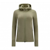 Aclima FleeceWool Hooded Jacket Women Aloe