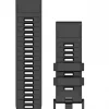 Garmin QuickFit® 26-klokkeremmer Graphite/Black Silicone