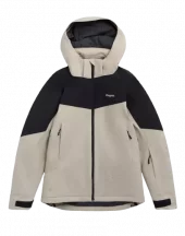 Bergans Storetind Insulated Shell Jacket Junior Bone White/Dark Shadow Grey