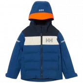 Helly Hansen Vertical Insulated Ski Jacket Kids Dark Blue