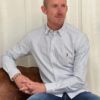 Polo Ralph Lauren Oxford shirt slim fit - Blue/White Stripes