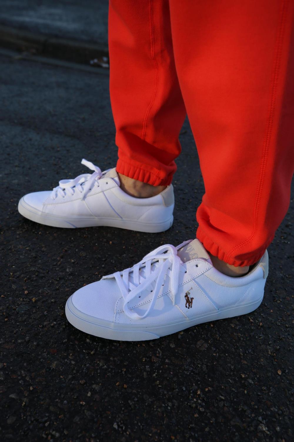 Polo Ralph Lauren Sayer sneakers - hvite