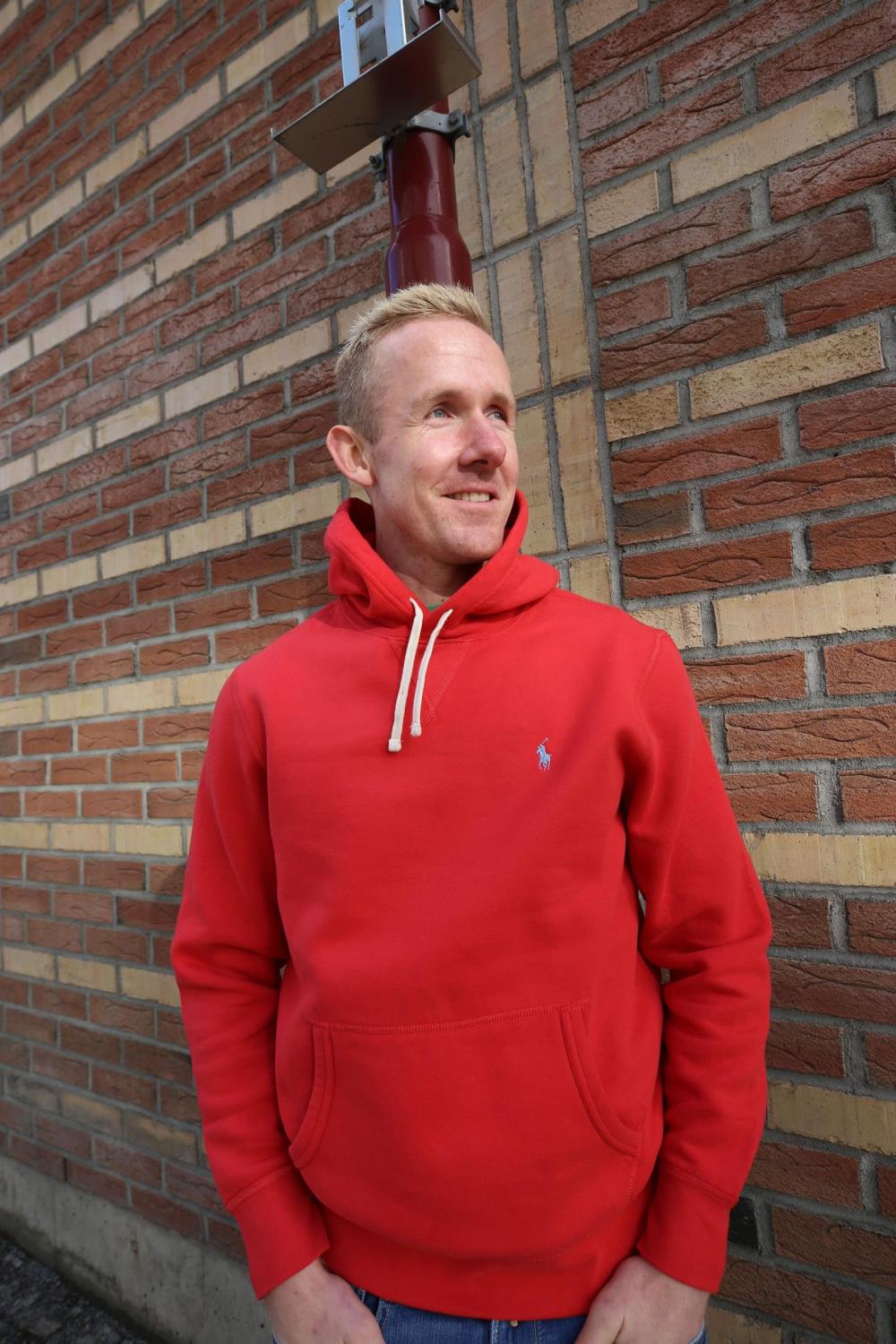 Polo Ralph Lauren hoodie - Rød