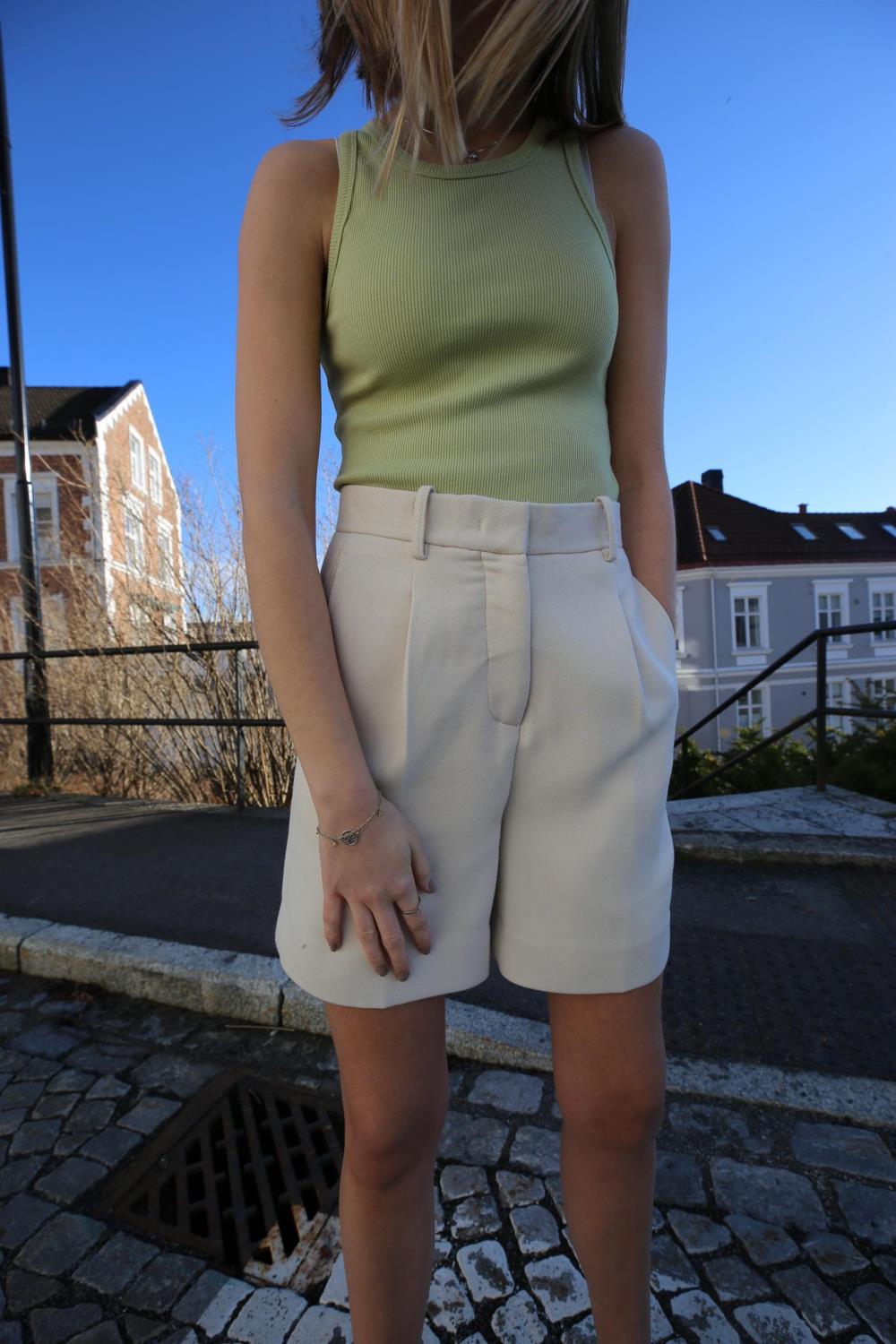 Holzweiler Angelina shorts - Ecru