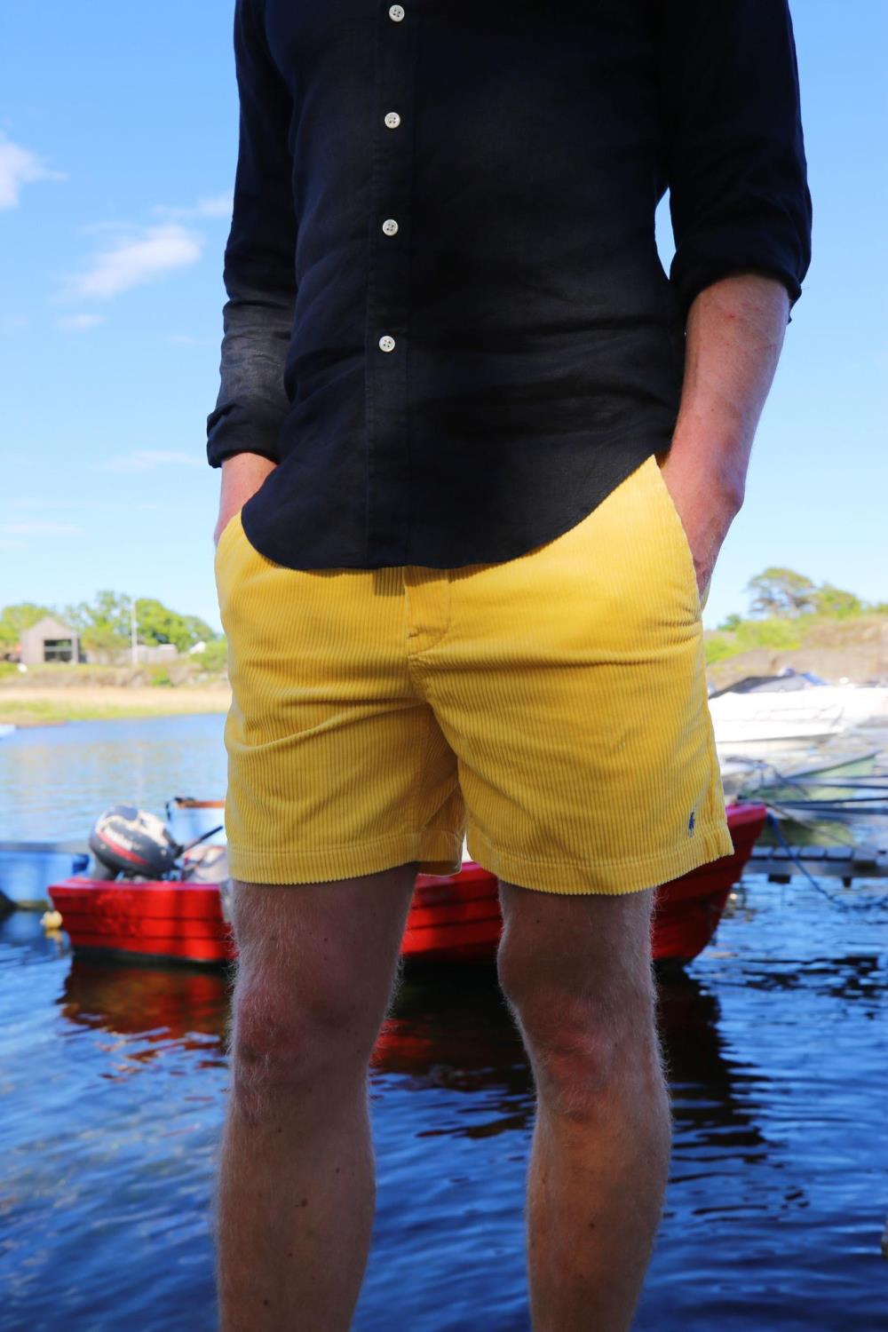Polo Ralph Lauren Cordshorts - Yellow