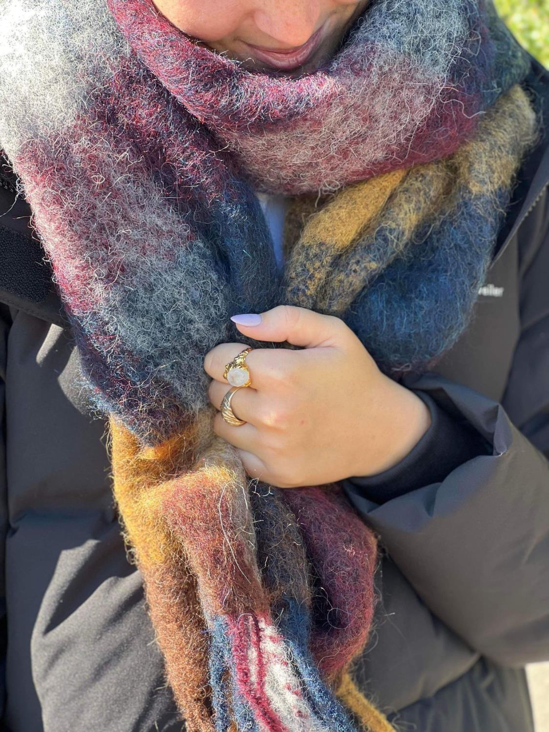 Holzweiler Fresia Check scarf - Tallin