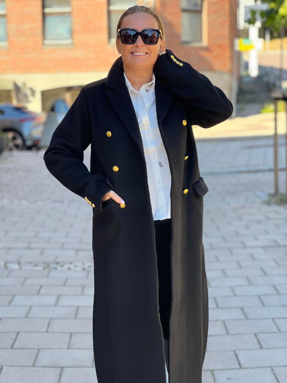Camilla Pihl Rizo coat - Black