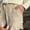 Ella&il Mynthe Linen shorts - Beige
