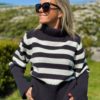 Camilla Pihl Koster Stripe knit - Navy