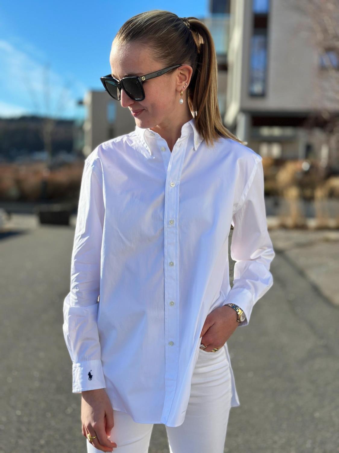Polo Ralph Lauren Oversized shirt - White