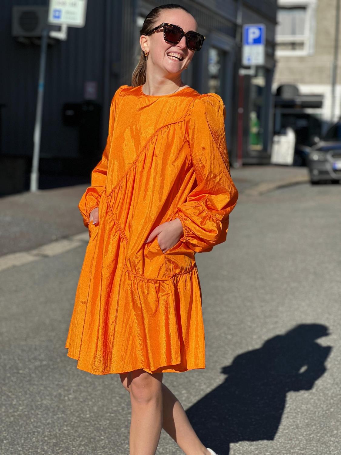 Gestuz Hesla dress - Flame Orange