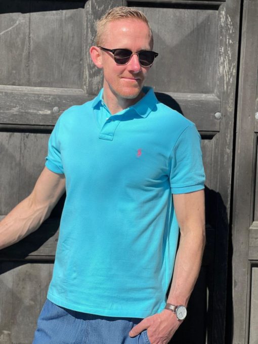 Polo Ralph Lauren pique - French Turquoise