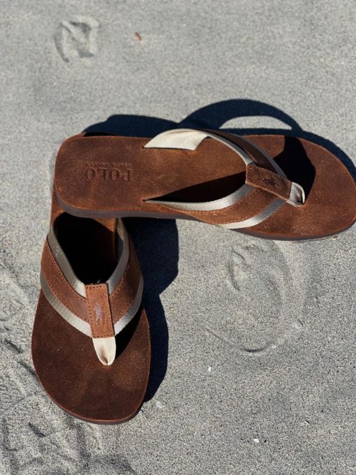 Polo Ralph Lauren Vintage Bolt sandals - Polo Tan