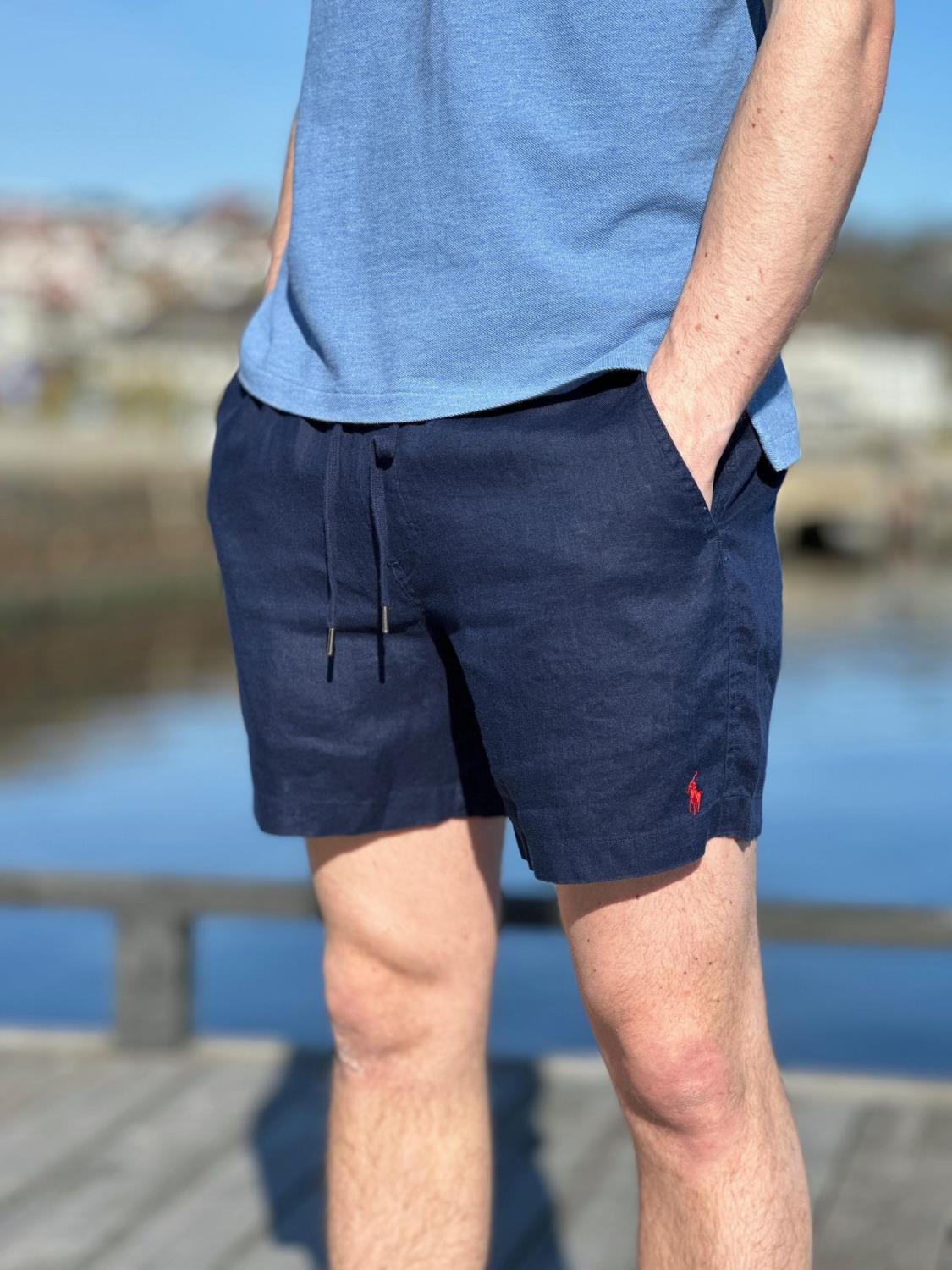 Polo Ralph Lauren Linen shorts - Newport Navy