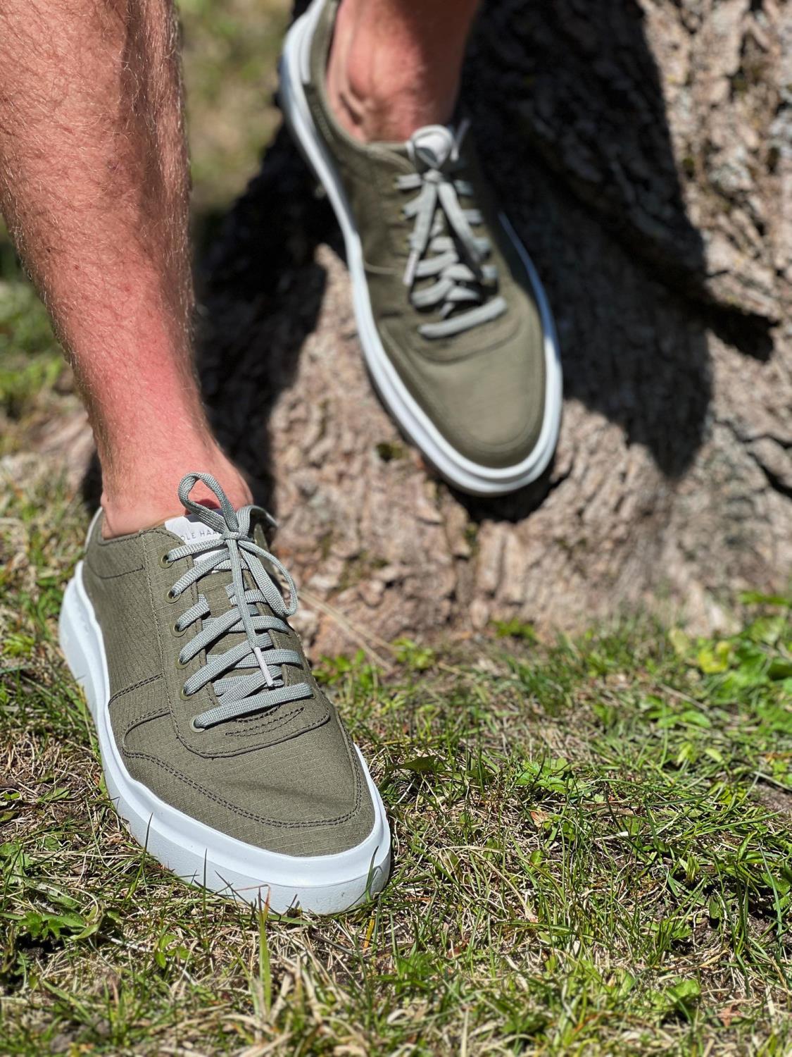 Cole Haan GrandPro Rally Canvas sneakers - Dusty Olive/White