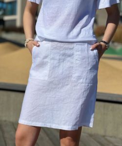 Part Two Ane skirt - Bright White