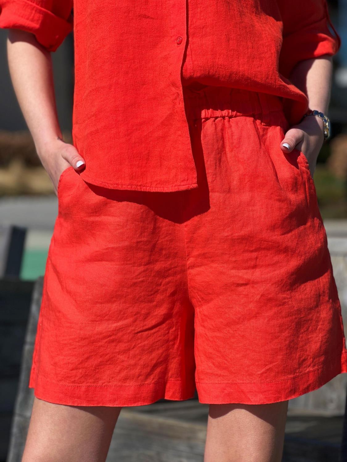 Part Two Arna shorts - Grenadine