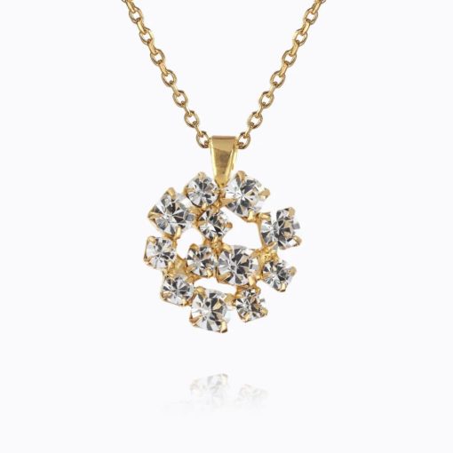 Caroline Svedbom Kassandra necklace Gold Crystal