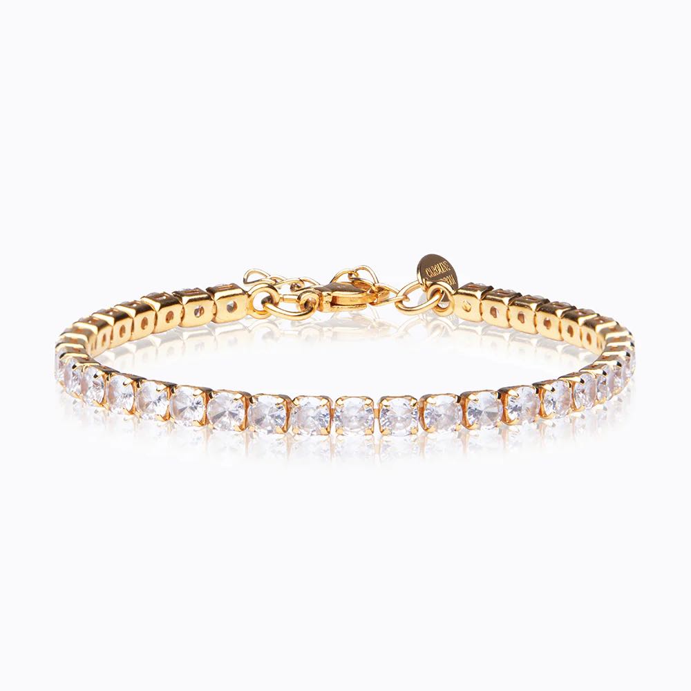 Caroline Svedbom Zara bracelet Gold Crystal