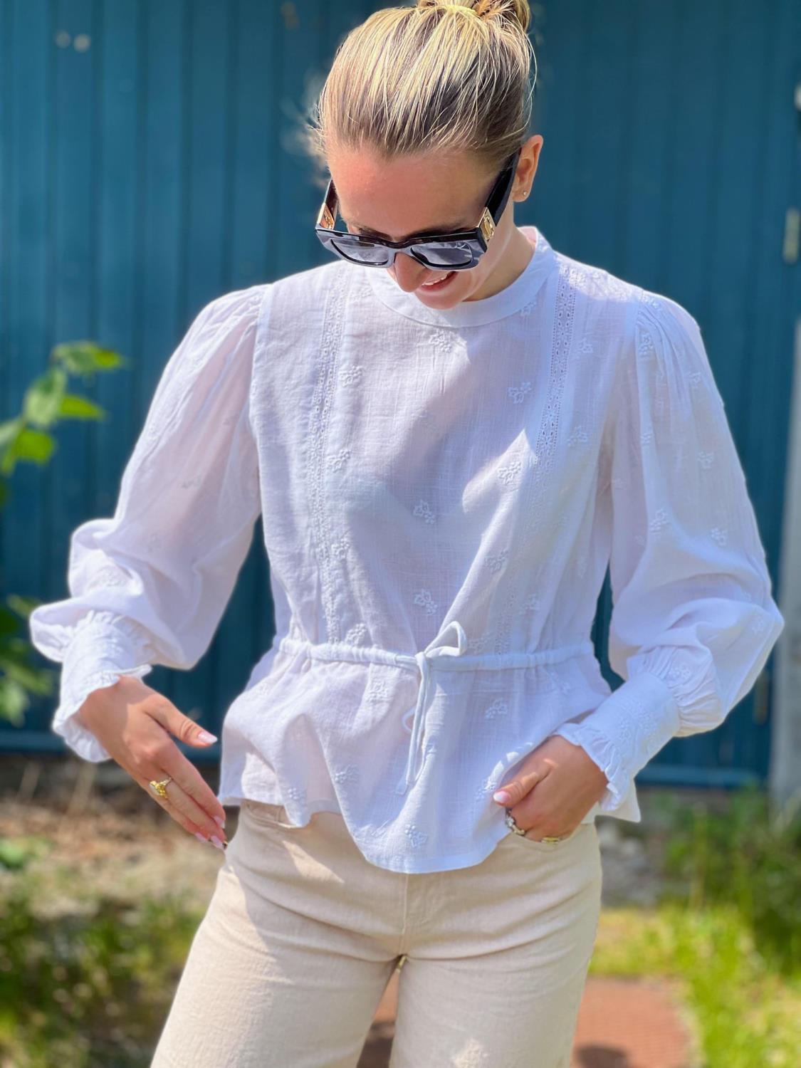 Camilla Pihl Catalina blouse - White