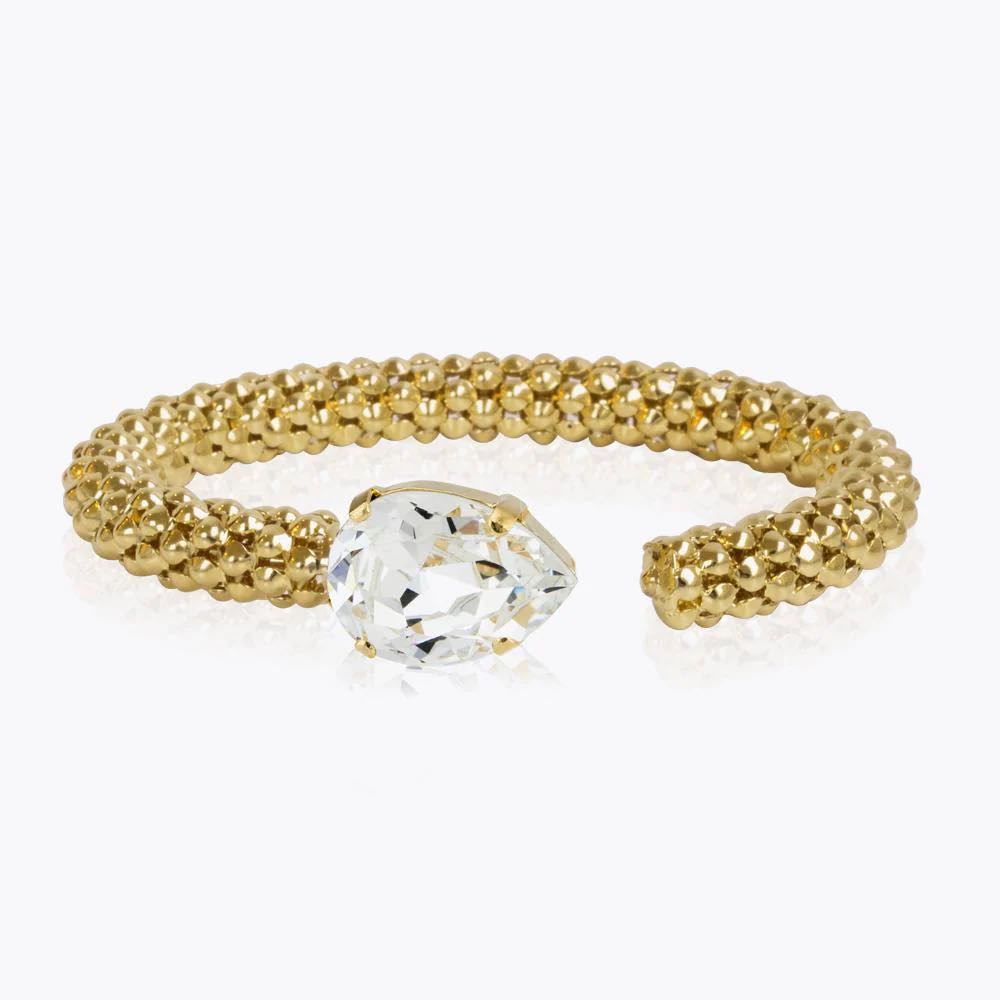 Caroline Svedbom Classic Rope bracelet Gold Crystal