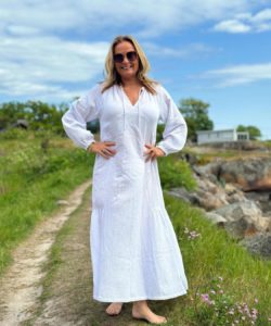 Part Two Oanna dress - Bright White