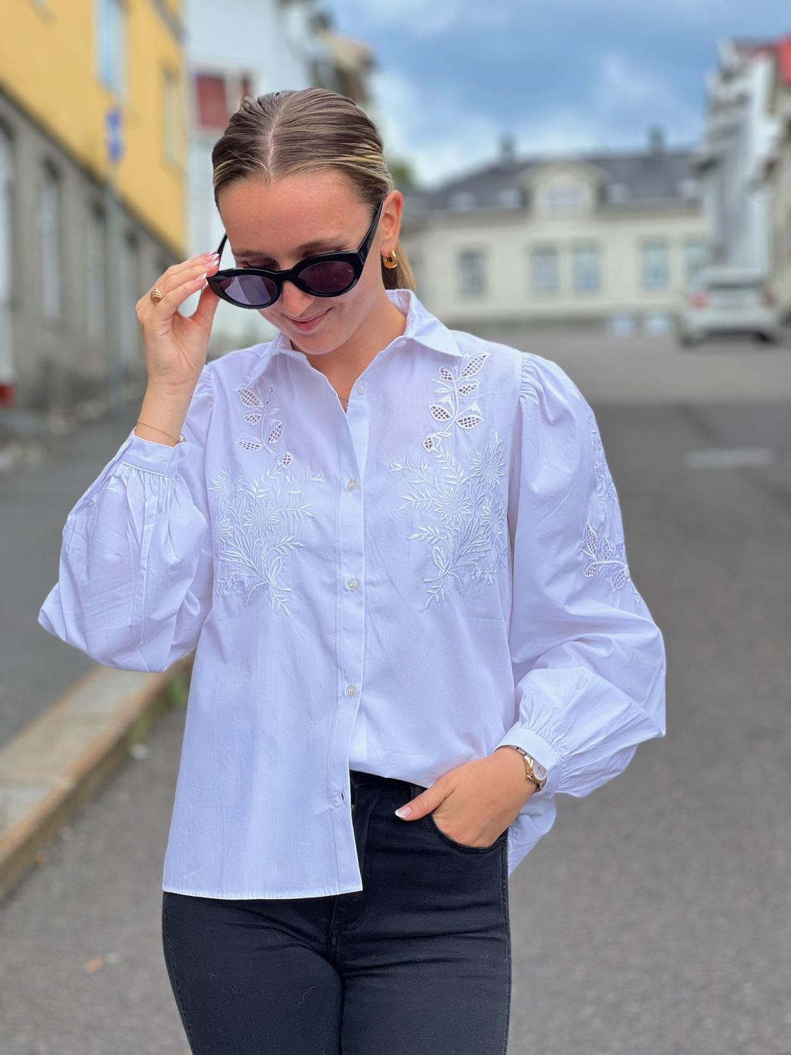 Camilla Pihl Acacia shirt - White