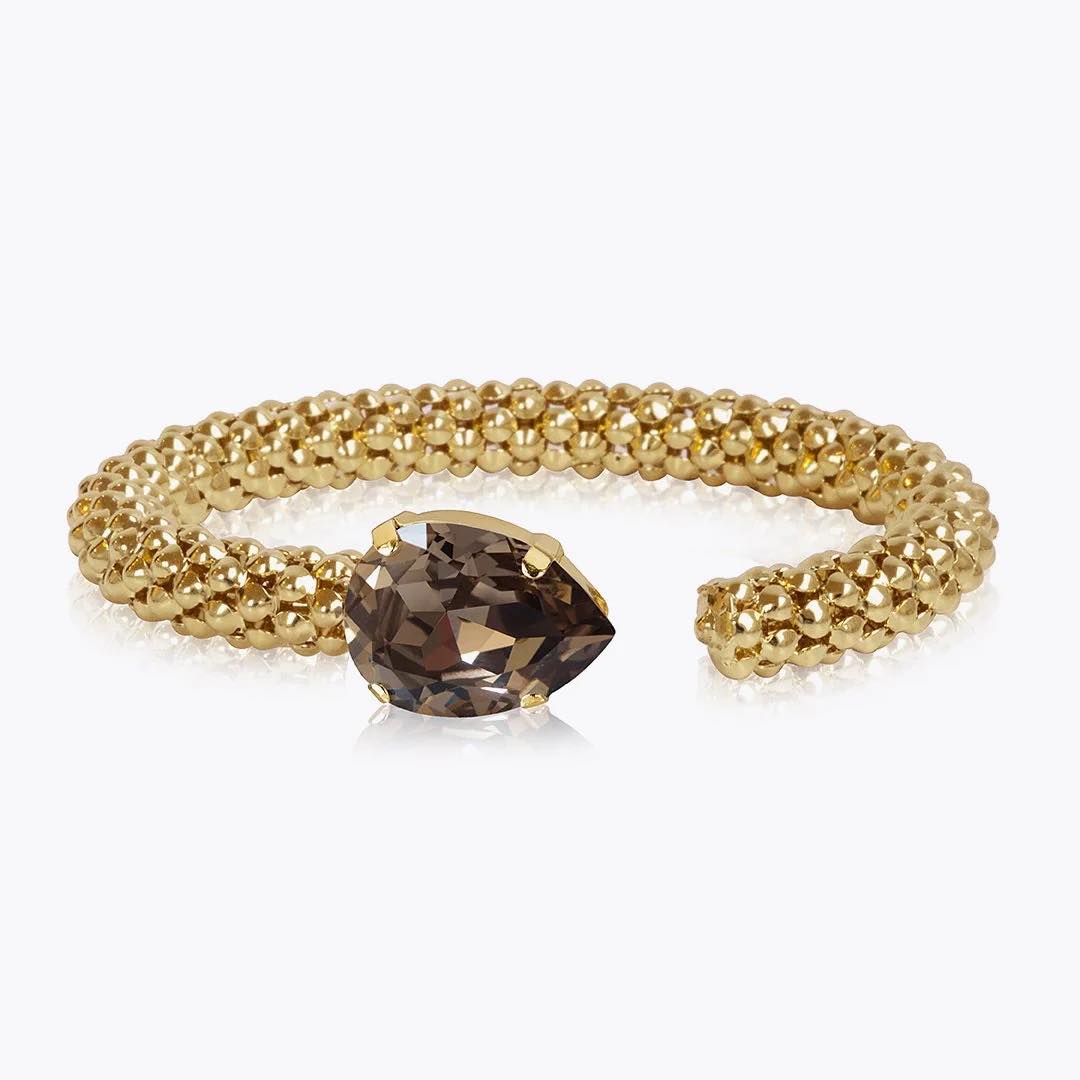 Caroline Svedbom Classic Rope bracelet Gold Greige