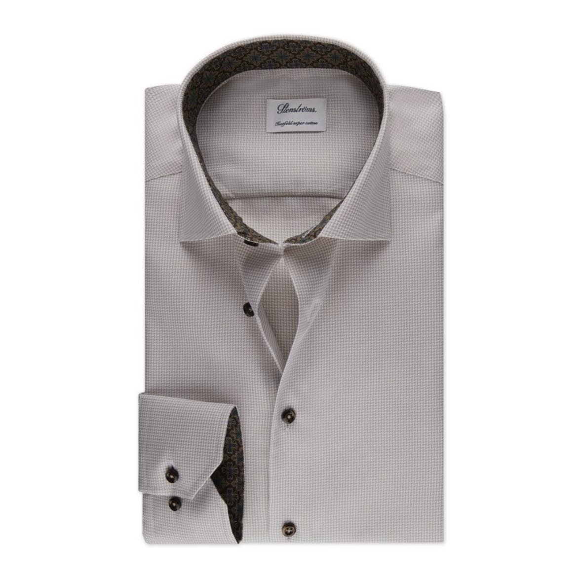 Stenströms Contrast shirt slimline - 784751 0534 210